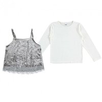 Комплект iDO: реглан та топ для дівчинки 12 років (4.V914.00/8139) 