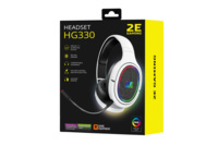 Игровая гарнитура 2E Gaming HG330 RGB USB 7.1 White