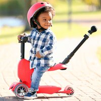 Самокат Micro Mini2go Deluxe Plus Red (MMD032)