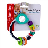 Брязгальце-прорізувач Infantino Кільце з намистинами (005151I)