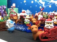 Набор ластиков для карандаша Iwako Новый год 6 шт (ER-BRI047)