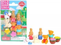 Набор ластиков для карандаша Iwako Парк животных 8 шт (ER-BRI061)