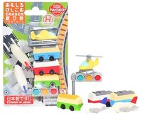 Набор ластиков Iwako для карандаша Транспорт 7 шт (ER-BRI021) 