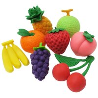 Ластики IWAKO Набор Фрукты (ER-BRI024)