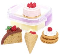 Набор ластиков Iwako для карандаша Ланчбокс с десертами 4 шт (ER-981066)