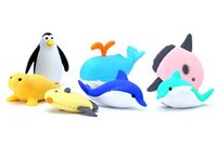 Гумки IWAKO Набір Морскі тварини (ER-BRI010)