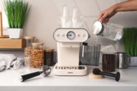 Кофеварка ARDESTO рожковая Vintage Dream 1.2л, бежевый (FCM-E15BG)