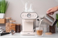 Кофеварка ARDESTO рожковая Vintage Dream 1.2л, бежевый (FCM-E15BG)