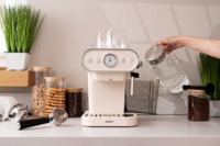 Кофеварка ARDESTO рожковая Vintage Dream 1.2л, бежевый (FCM-E15BG)