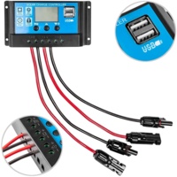 Контролер сонячної панелі Neo Tools 20А 12/24В 2USB (90-150)