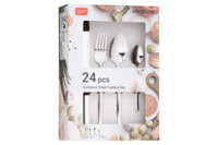 Набор столовых приборов ARDESTO Gemini Lucca, 24 прибора, нержавеющая сталь (AR1924LCS)
