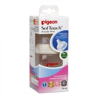 Пляшка для годування Pigeon SofTouch Peristaltic Plus 160 мл PP 