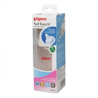 Пляшка для годування Pigeon SofTouch Peristaltic Plus 240 мл PP 