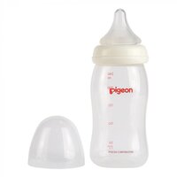 Пляшка для годування Pigeon SofTouch Peristaltic Plus 240 мл PP 