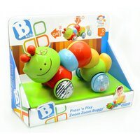 Розвивальна іграшка-каталка Sensory B kids Гусеничка (004377S) 