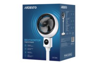 Вентилятор ARDESTO підлоговий, чорно-білий (FNT-C880)