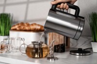 Електрочайник ARDESTO Steel Collection 1.7л, Strix, метал, сріблястий (EKL-FD700SS)