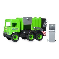 Авто Wader Middle truck сміттєвоз зелений у коробці (39484)