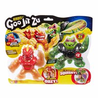 Набір стретч-антистрес Goo Jit Zu Голден Блейзагон і Рок Джо (121637)