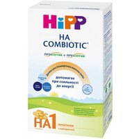 Детская сухая гипоаллергенная молочная смесь HiPP НА Combiotic 1 начальная (0-6 месяцев), 350 г 