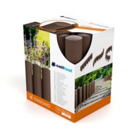 Газонное ограждение Cellfast 4 STANDARD, 10 секций, коричневый (34-041)
