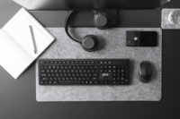 Клавиатура мембранная 2E, чёрный (2E-KS260WB)