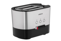 Тостер ARDESTO Steel Collection, сріблясто-чорний (T-K210)