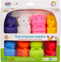 Набір розвивальних іграшок для купання Fancy Baby Зворушливі звірята (ANI8) 