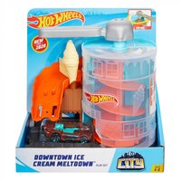 Ігровий набір HotWheels Пригоди в магазині морозива (GJK74)