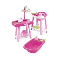 Ігровий набір Ecoiffier для догляду за лялькою 13 аксесуарів (2879) 