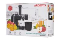 Шнековий соковитискач ARDESTO, чорно-сріблястий (JEG-1500S)