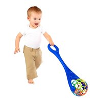 Каталка Oball 2 в 1 із м'ячем і брязкальцем в асортименті (81091)