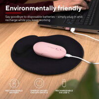 Миша Trust Puck Rechargeable Ultra-Thin BT WL Silent Pink (24125_TRUST)