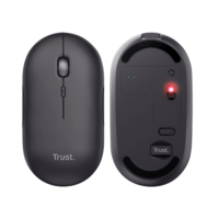Миша Trust Puck Rechargeable Ultra-Thin BT WL Silent Black (24059_TRUST) 
