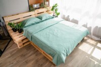 Простынь на резинке ARDESTO Mix&Match, 160х200+30см, зеленый (ART1620FSE)