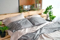 Простынь на резинке ARDESTO Mix&Match, 180х200+30см, айвори (ART1820FSC)