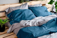 Простирадло на резинці ARDESTO Mix&Match, 180х200+30см, синій (ART1820FSB)