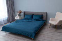 Простирадло на резинці ARDESTO Mix&Match, 180х200+30см, синій (ART1820FSB)