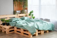 Простирадло на резинці ARDESTO Mix&Match, 180х200+30см, зелений (ART1820FSG)