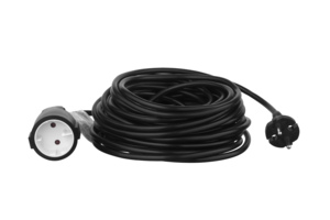 Удлинитель сетевой 2E 15м, чёрный (2E-PC210M15) 