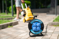 Подовжувач мережевий 2E REEL 20м, чорно-синій (2E-CR4315IP44M20)