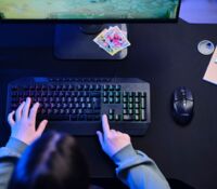 Миша Trust GXT 110 Felox, WL, чорний (25037_TRUST)