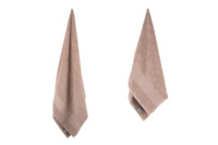 Набор полотенец махровых ARDESTO Lotus, 50х90см, 70х140см, 2шт, бежевый (ART2357NS)