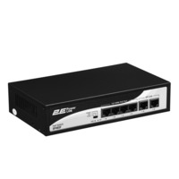 Комутатор 2E PowerLink 6xFE, 55Вт, некерований (2E-SP402F-2)