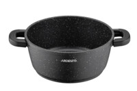 Кастрюля со стеклянной крышкой ARDESTO Gemini Anzio, 2.5л, алюминий, черный (AR2420GE)