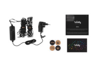 Гірлянда Smart LED Twinkly Dots Lights, 10м, кабель чорний (TWD200STP-BEU)