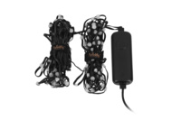 Гірлянда Smart LED Twinkly Dots Lights, 10м, кабель чорний (TWD200STP-BEU)
