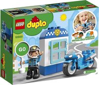 Конструктор LEGO DUPLO Поліцейський мотоцикл 8 деталей (10900)