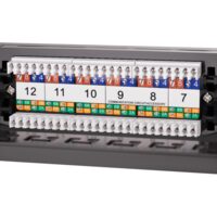 Патч-панель 2E САТ 6 UTP 19" 1U 24 порти, зібрана (2E-PPNL6E-UTP-24)