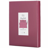 Простынь ARDESTO Mix&Match, 240x260см, бордовый (ART2426FSR) 